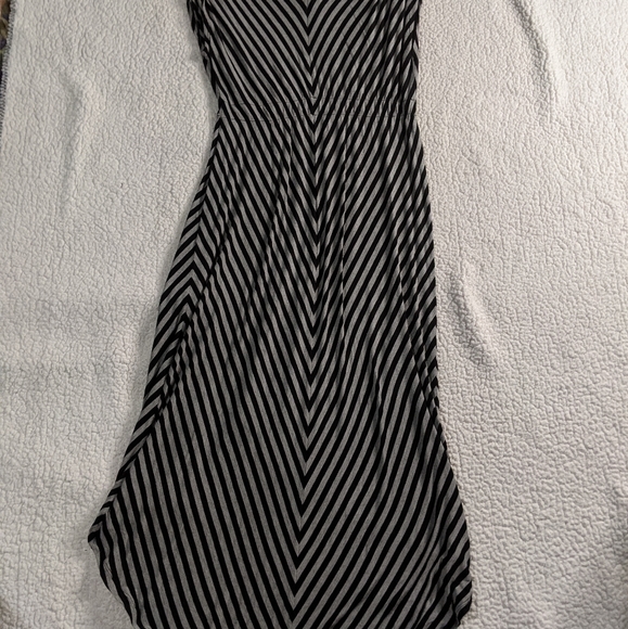Mossimo black and gray high low dress - Picture 3 of 5